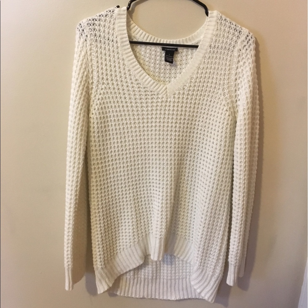 White sweater