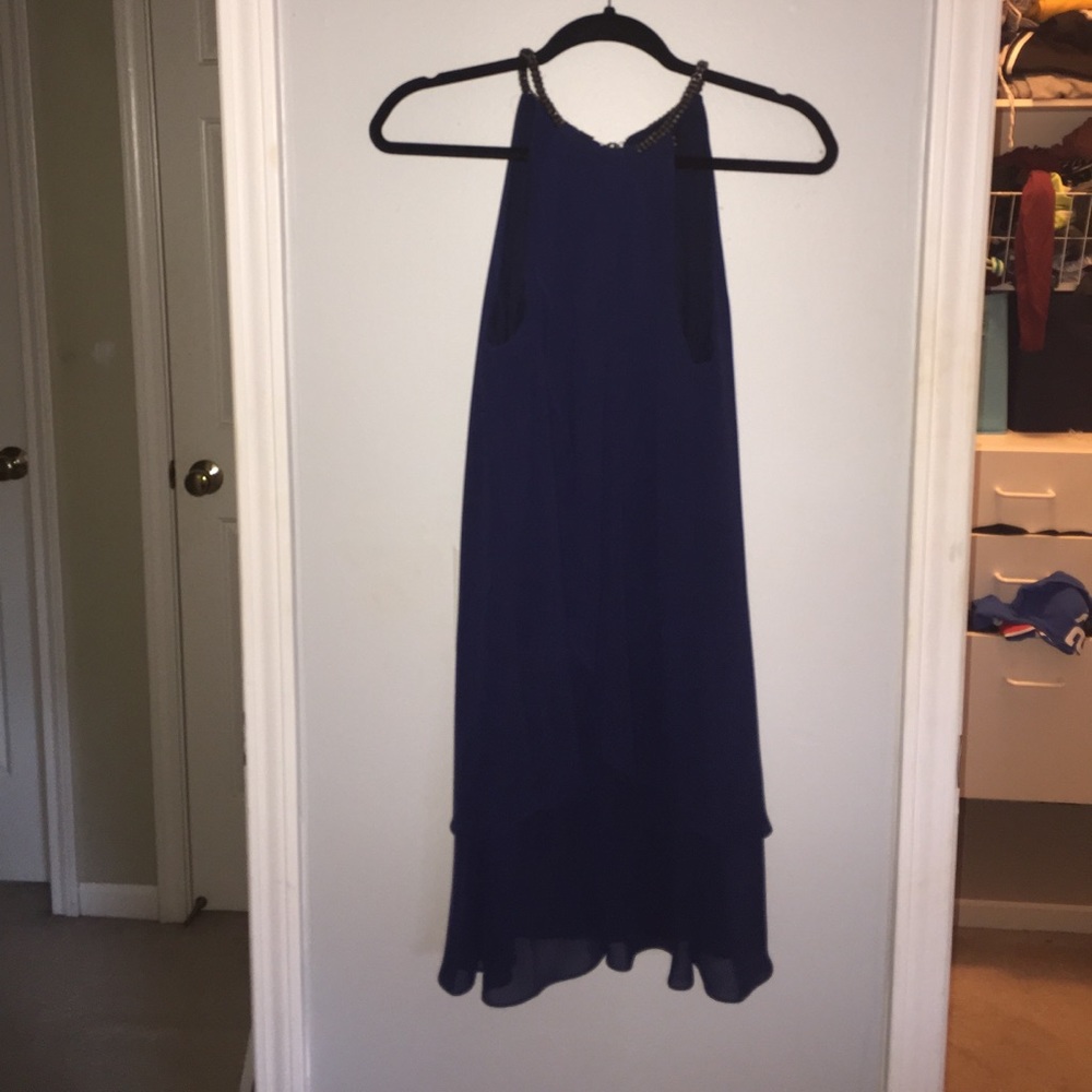 Navy blue dress
