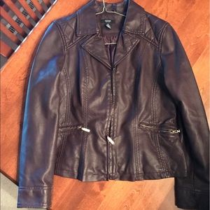 Leather jacket