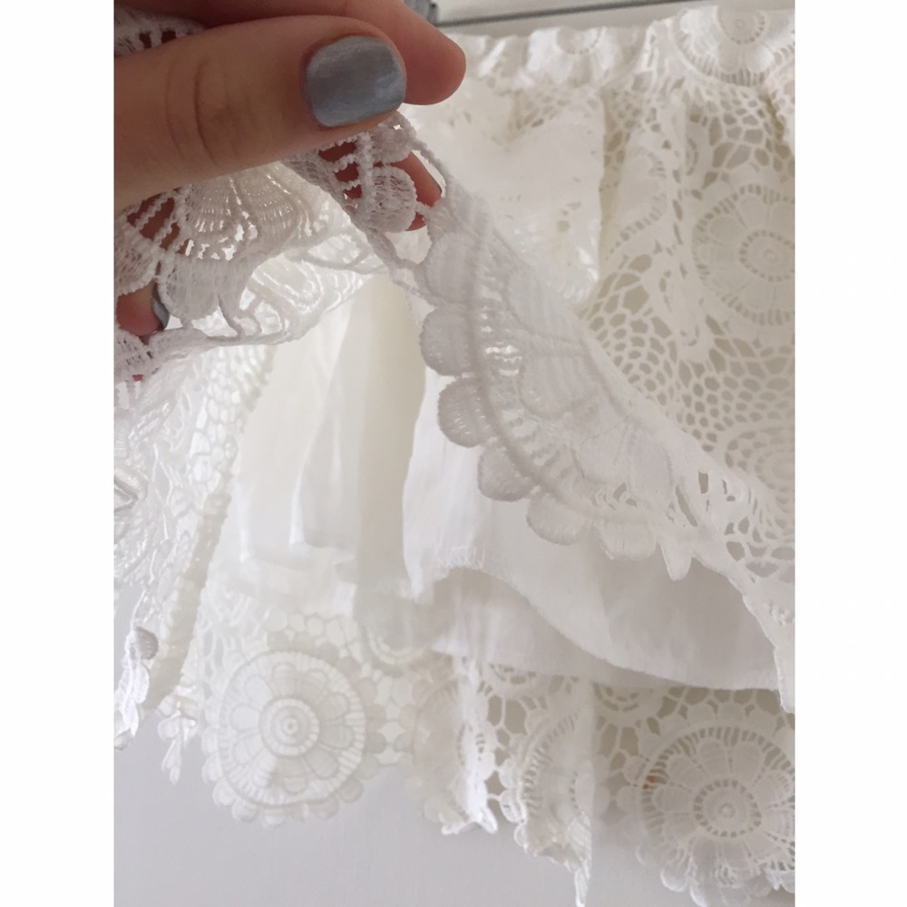 EUC Lace Skirt w/ Tie - Picture 6 of 8