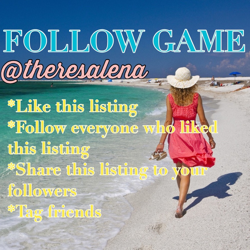 ✅FOLLOW ALL WHO LIKED LISTING - FOLLOW GAME✅ - Picture 1 of 1