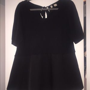 Anthropologie peplum sweater top.