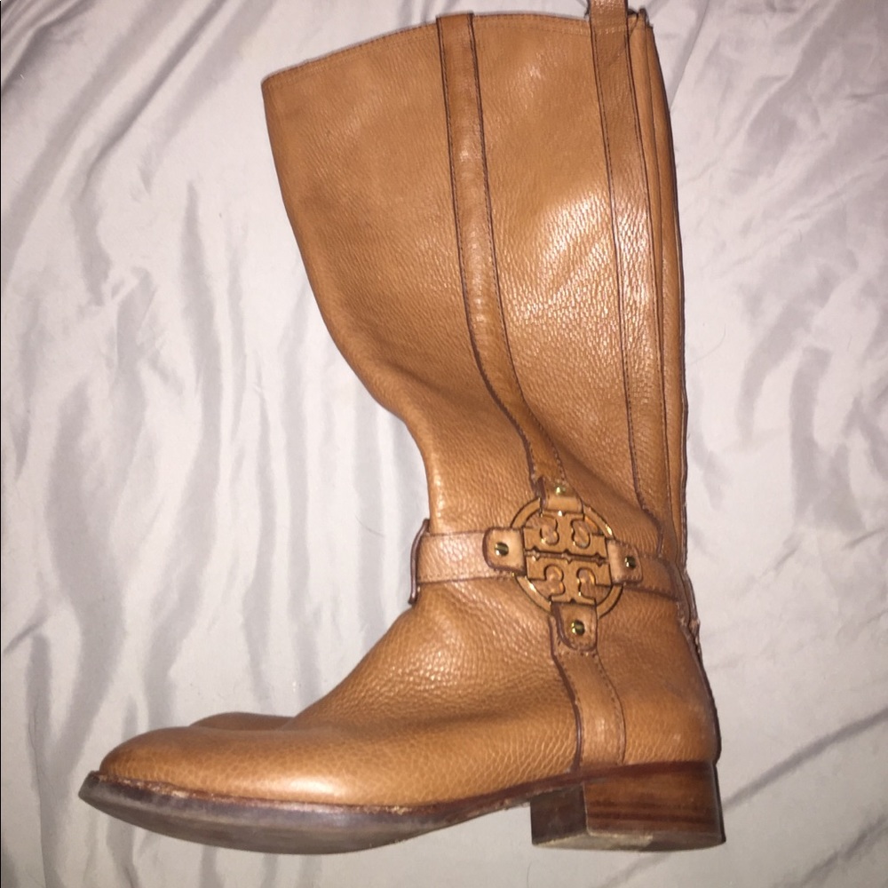 Slightly used Tory Burch boots