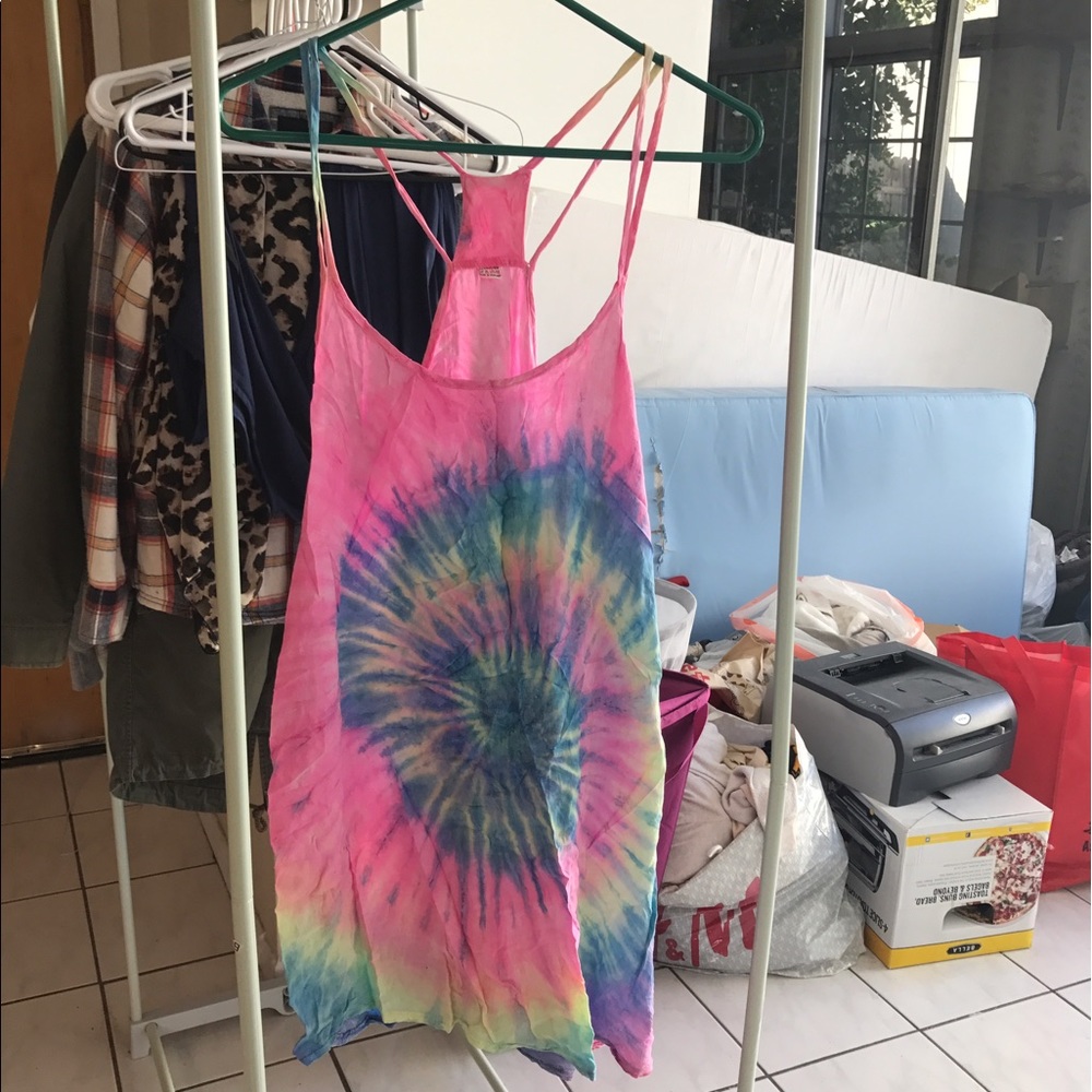 Tie dye dress from koh phangan