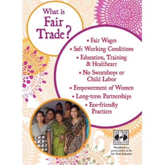 Boho Fair Trade Turquoise Coral Kantha Earrings - Picture 5 of 5