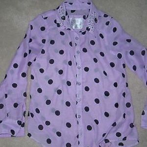 Emma James polkadot blouse