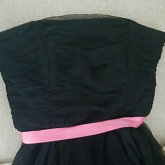 Cache pink & black dress - Picture 3 of 6