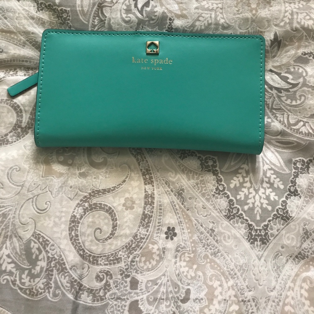 Kate spade fold over wallet