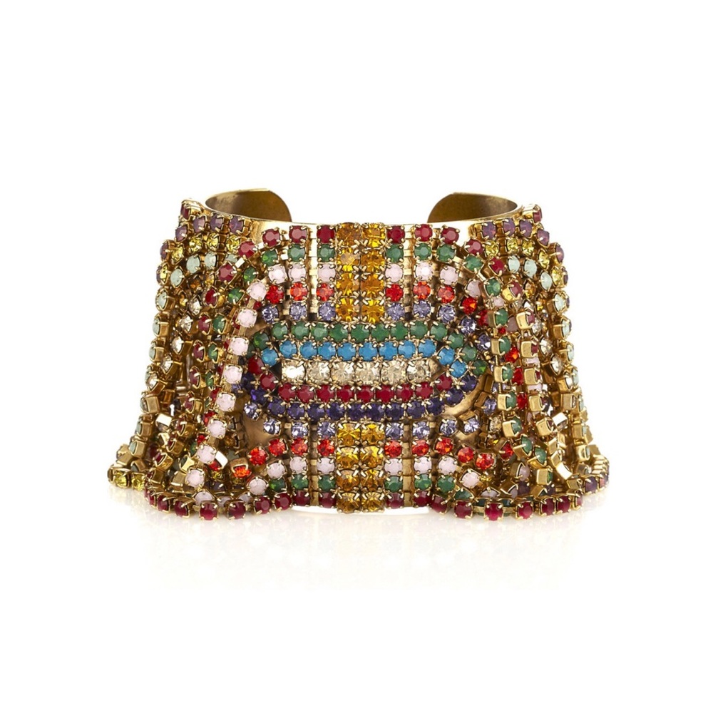[DANNIJO] 14k Gold Swarovski Crystal Lena Bracelet