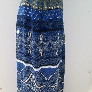 SUTTON DRESS TOBI BLUE PRINT