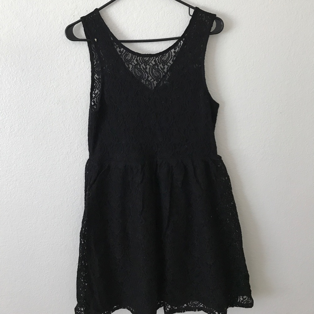 Black Laced Dress