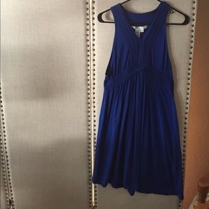 Knit max studio royal blue dress