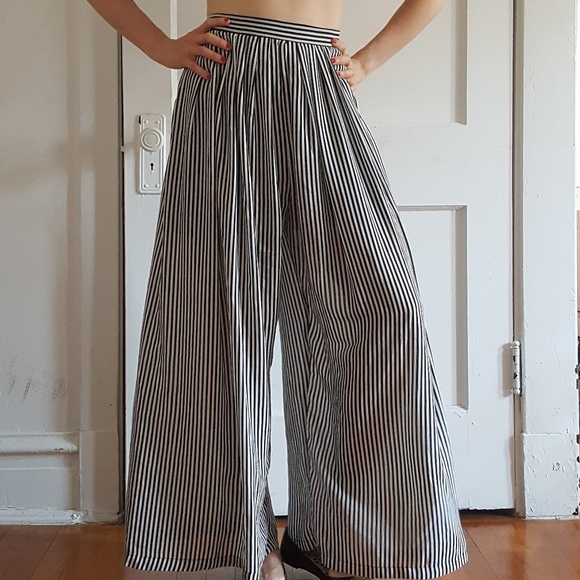 glamorous Pants - Glamorous wide legged striped pants 4 ASOS
