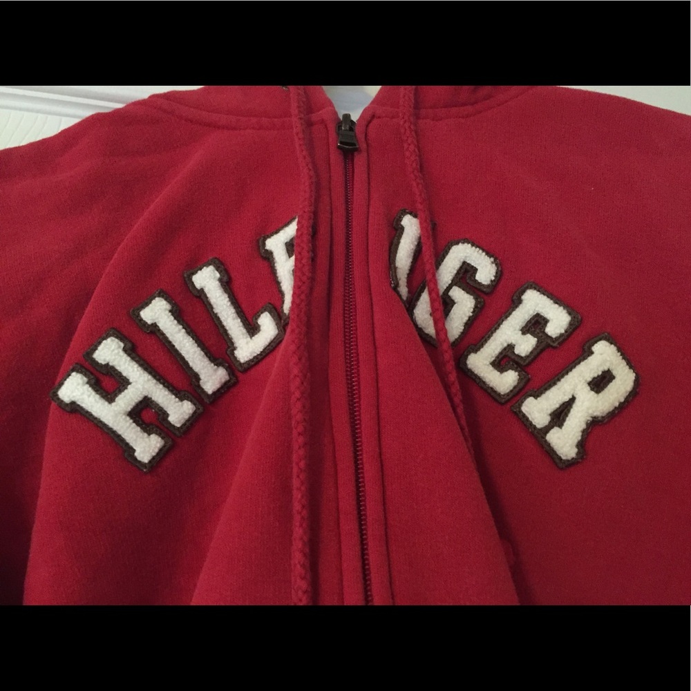 Tommy Hilfiger Red Zip Up