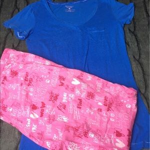 Victoria's Secret pj non matching set both large