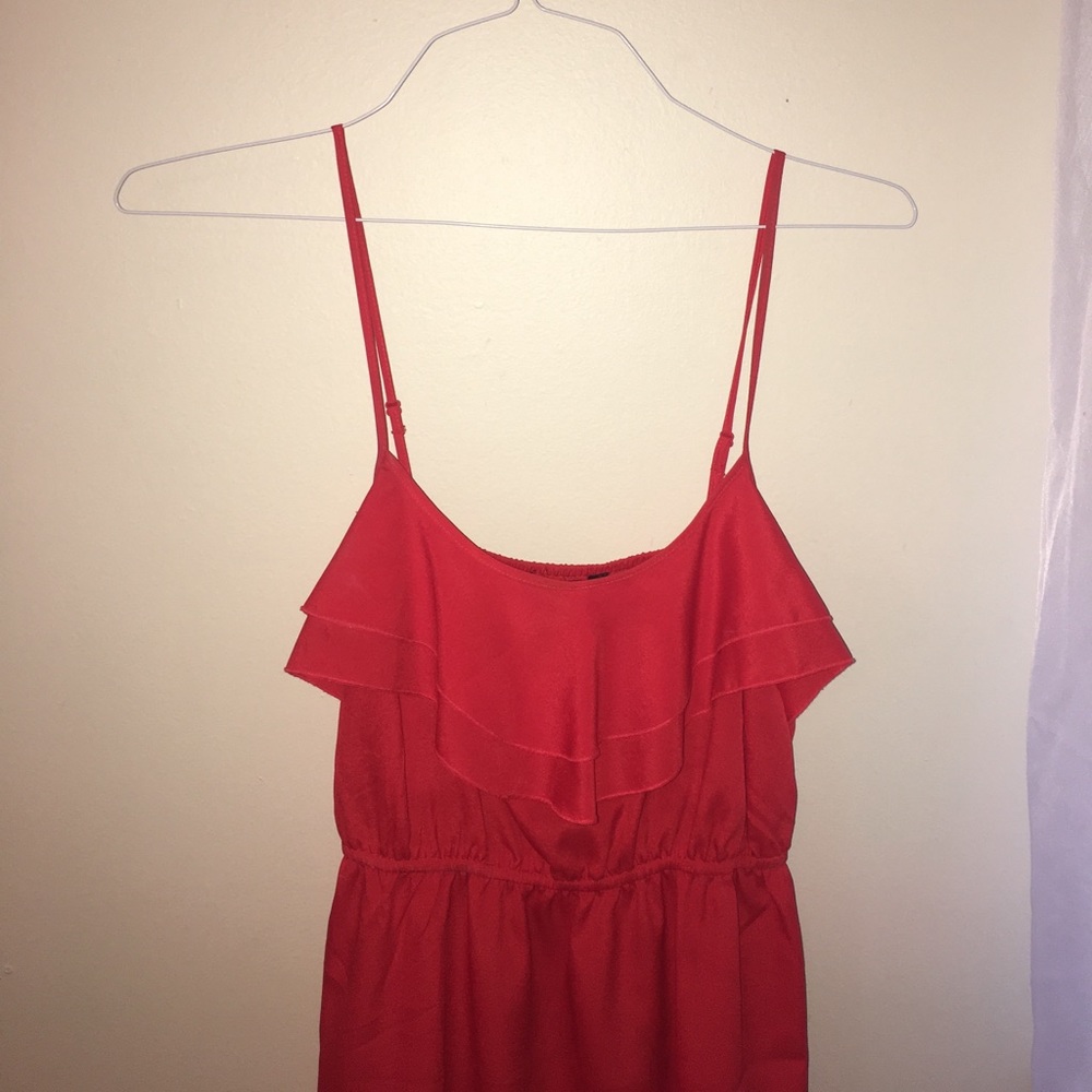 Forever 21 Cherry Red Sun Dress