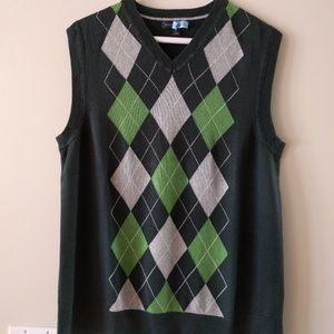 Argyle Banana Republic Sweater Vest