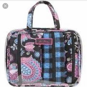 Vera Bradley alpine floral 4 piece cosmetic set