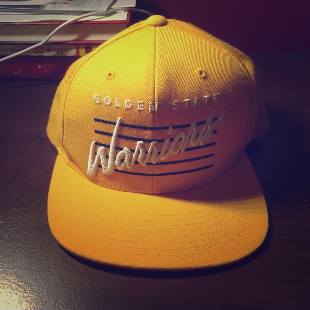 Mitchell and Ness Golden State Warriors snapback.