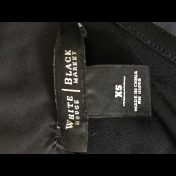 Ruffled Little Black Dress From WHBM - Picture 4 of 4