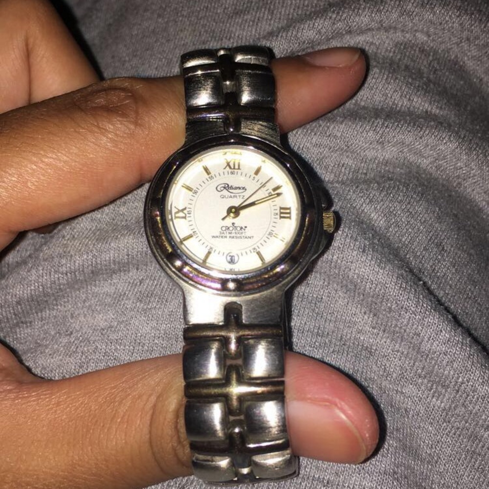 23k Gold Plated CROTON Wrist Watch