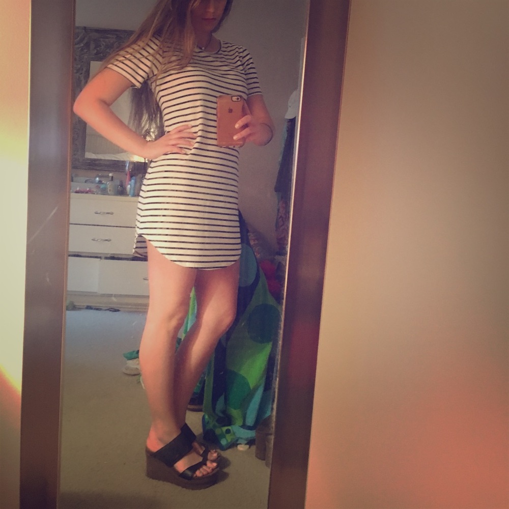 Cute t-shirt dress