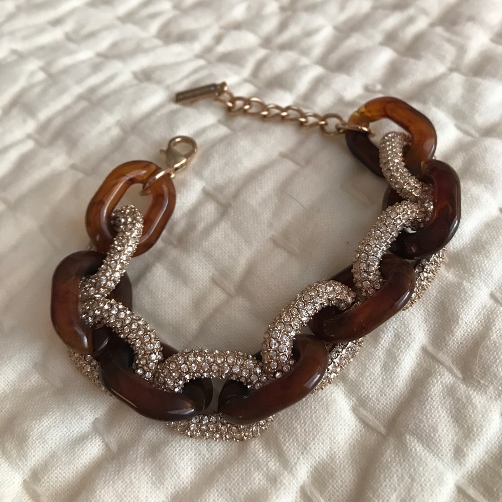 BaubleBar Pave Link Bracelet