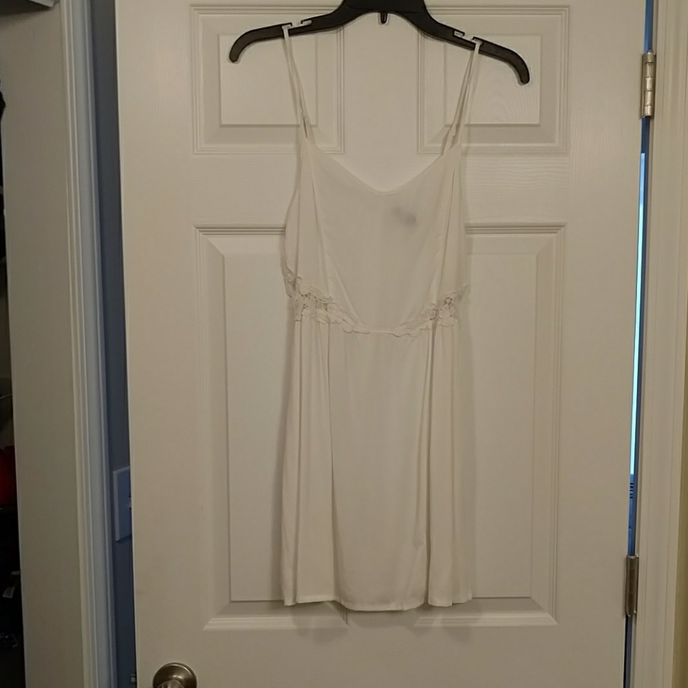 White sun dress