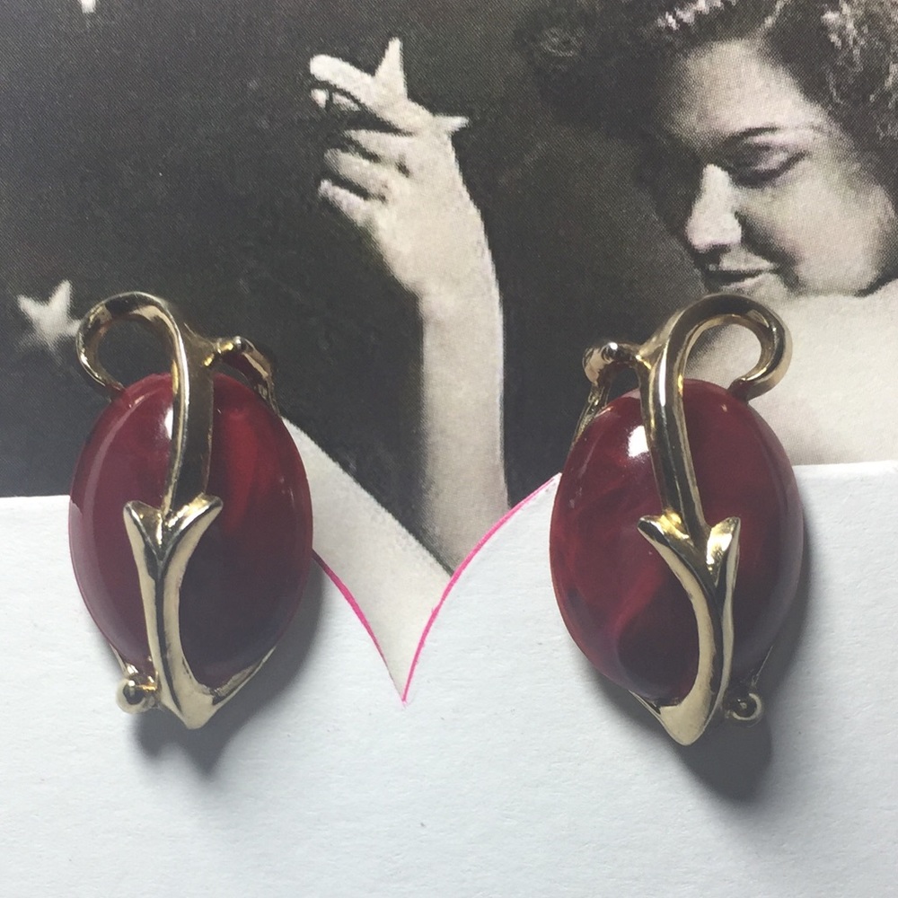 Vintage Signed Coro Earrings