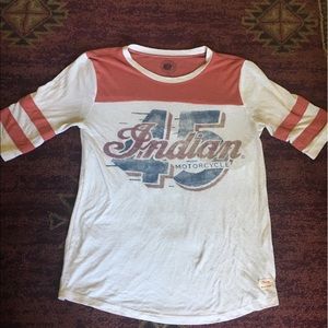 Lucky Brand Indian Motorcycle shirt