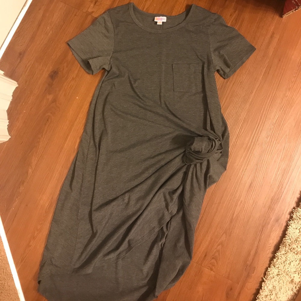 Lularoe Heather Grey Carly