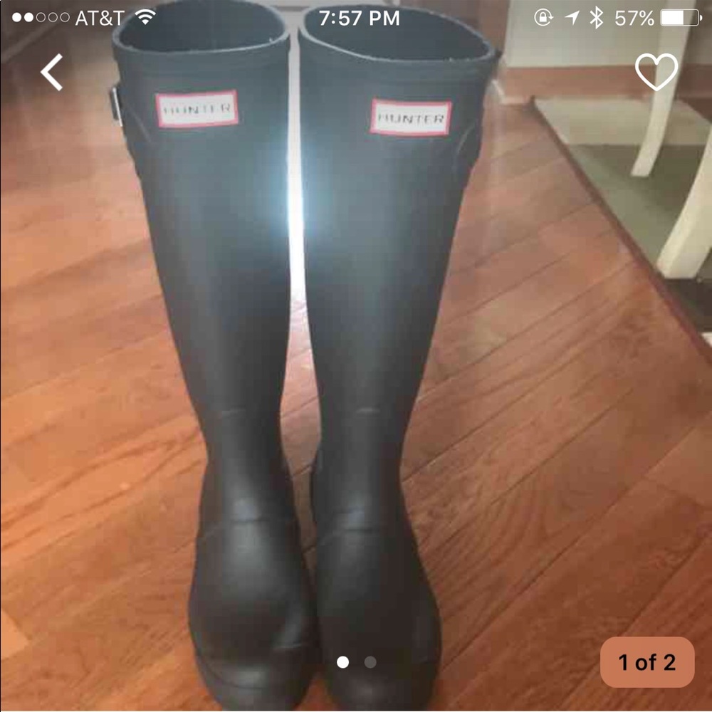 Black Hunter Boots