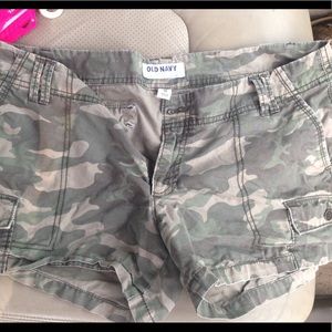 Camo shorts