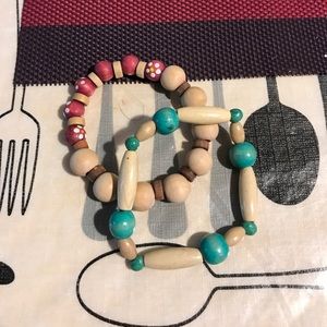 Hand made bracelet wooden