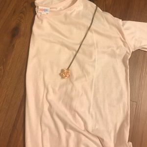 Light pink lularoe Irma xxs