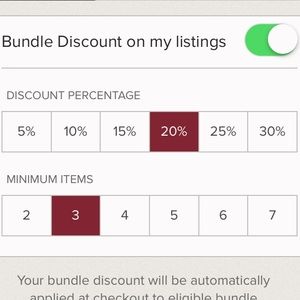 Sale!! 3 items for 20% off!!!