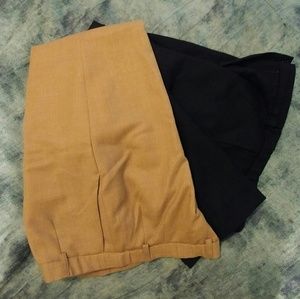Pants camel(tan) and black