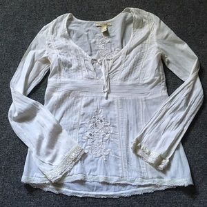 Free People white boho top
