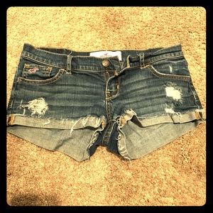 Hollister Denim Short Shorts