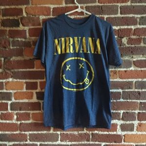 Men's nirvana tshirt
