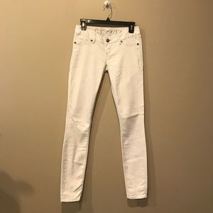 Express legging jean in white