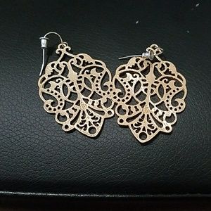 Premier Designs Gold Earrings