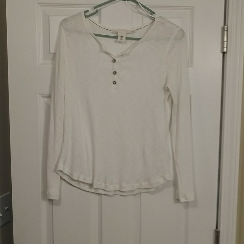 White Casual Top