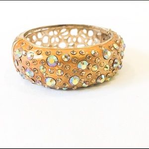 Gold Crystal Bracelet