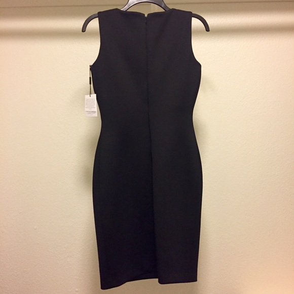 Calvin Klein Embellished Scuba Sheath Dress - Picture 2 of 4