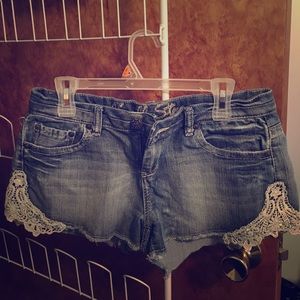 Vanilla Star Jean Shorts