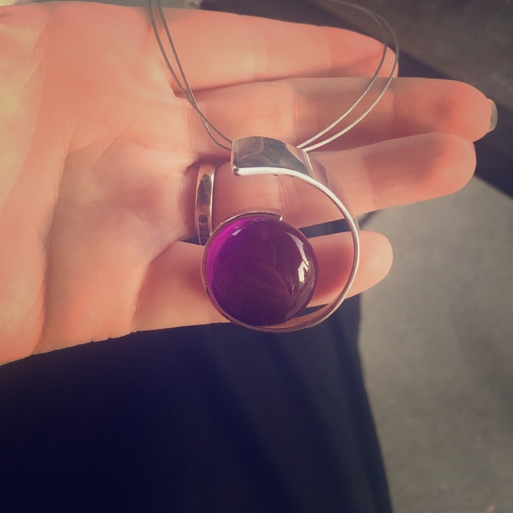 Purple Necklace