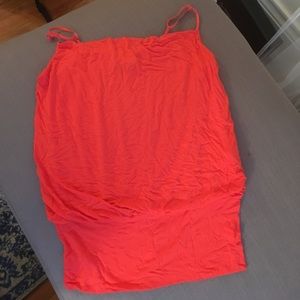 Summer tank top with band waist