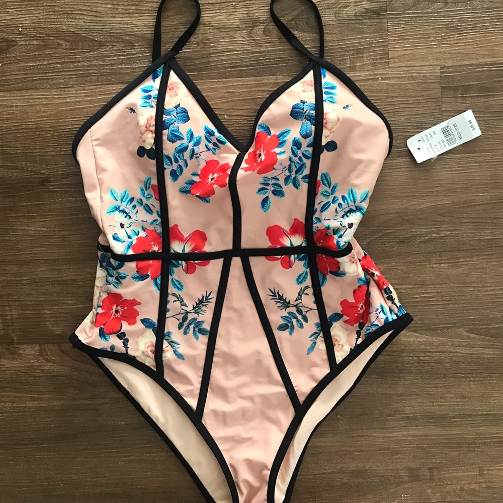 Pacsun LA hearts one piece bathing suit