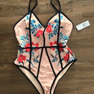 Pacsun LA hearts one piece bathing suit
